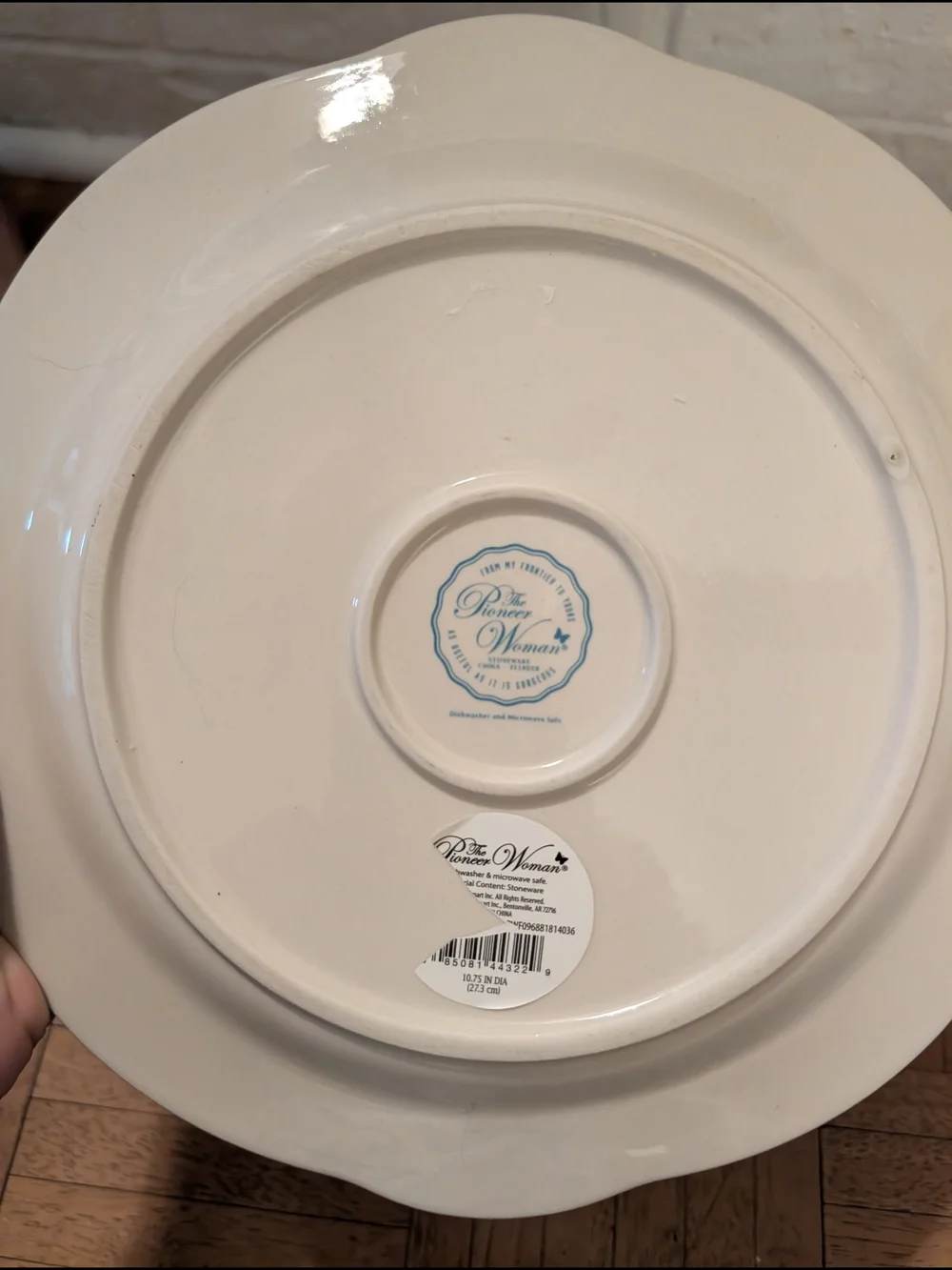 The Pioneer Woman, Floral Ceramic Dinner Plate - Size 10.75
